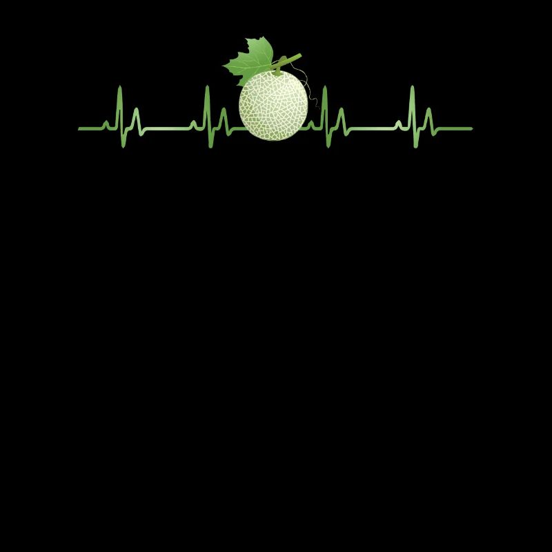 Cantaloupe-Melone Herzschlag