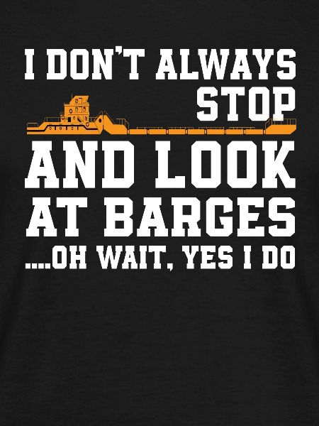 Barge slogan
