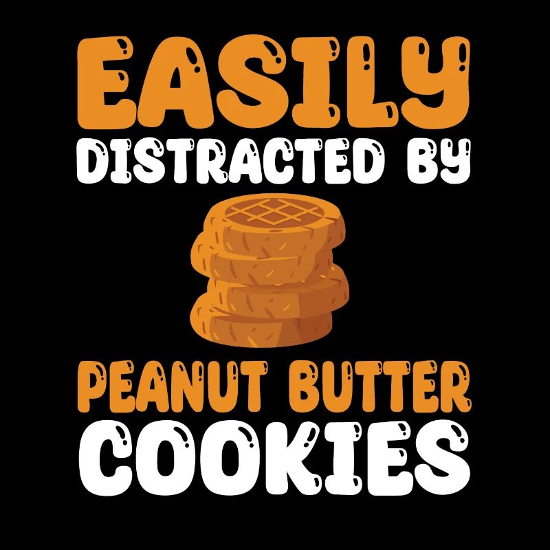 Drôle de t-shirt de biscuits au beurre de cacahuète