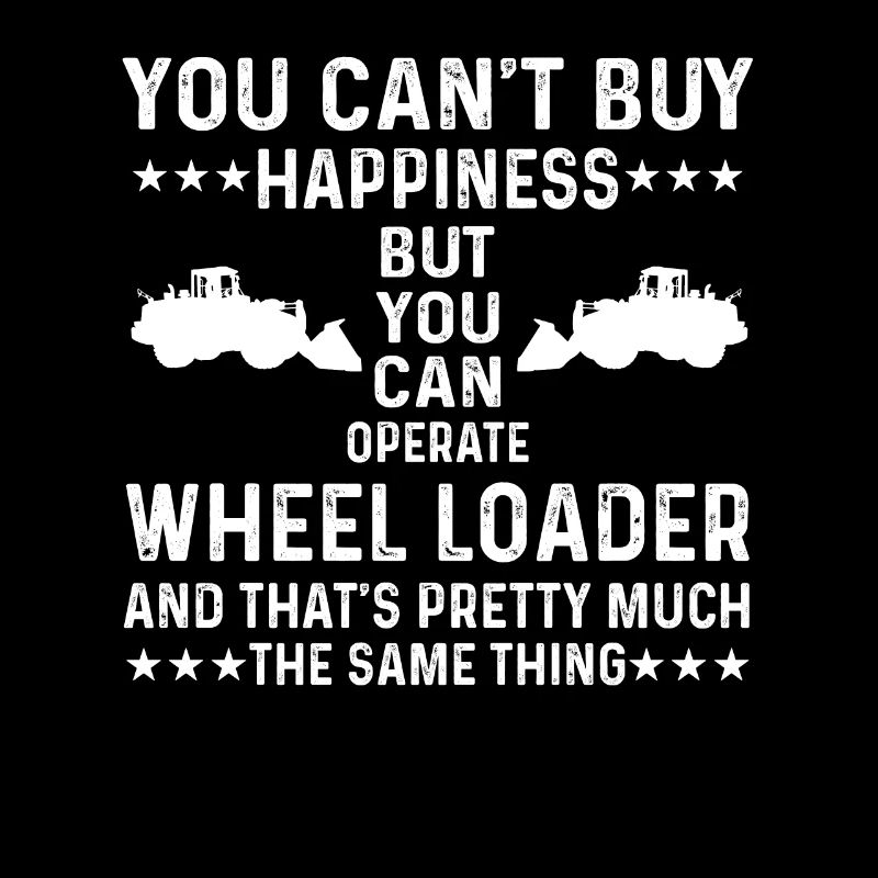 Toller Radlader Spruch