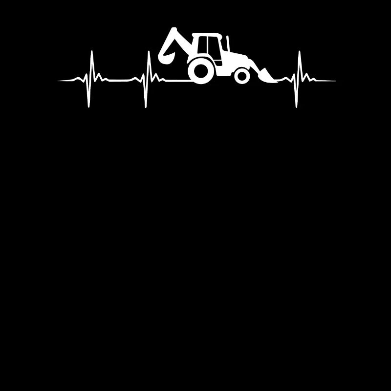 Backhoe loader heartbeat