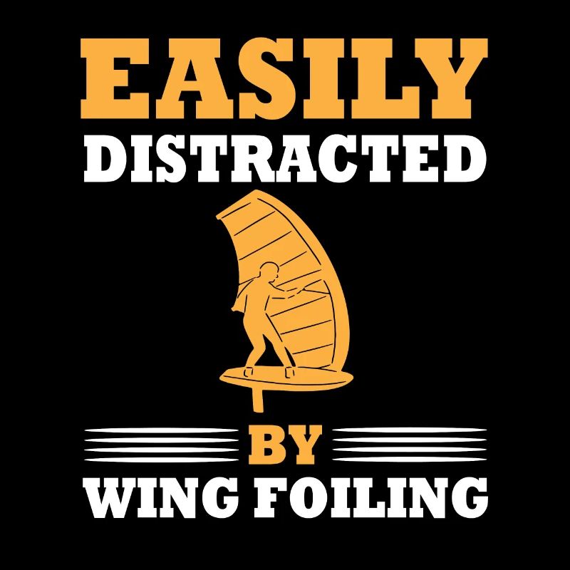 Facilement distrait par le foil des ailes