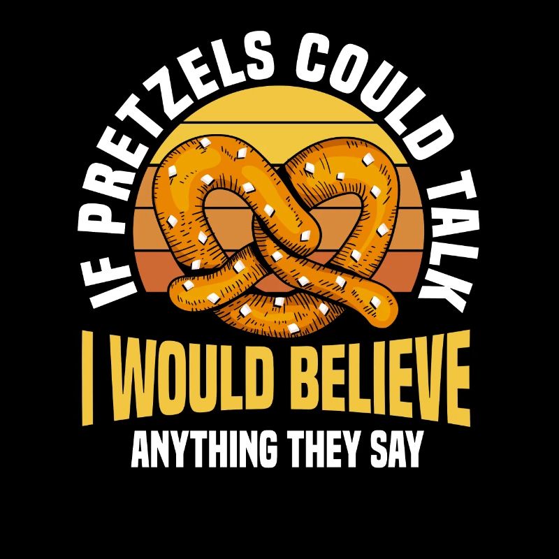 Funny Pretzel Design
