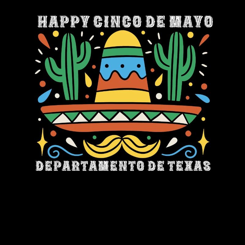 Happy Cinco De Mayo Departamento de Texas