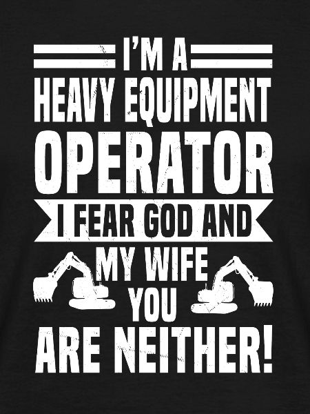 Heavy machine operators