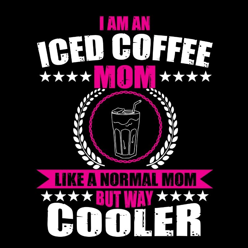 Maman au café glacé