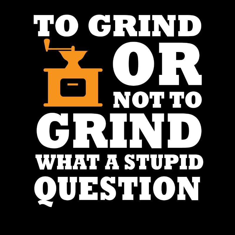 Funny Manual Coffee Grinder Design