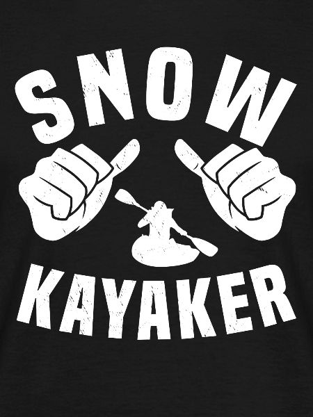Snow Kayaking