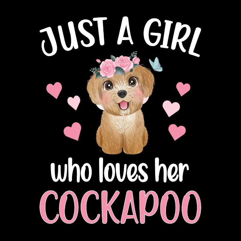 Cockapoo Mädchen Cockapoo Mama Hundeliebhaberin