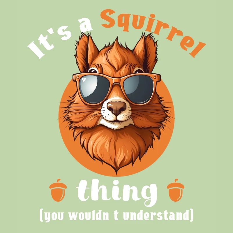 Es ist ein Eichhörnchen-Ding Lustiges Tier des Waldes