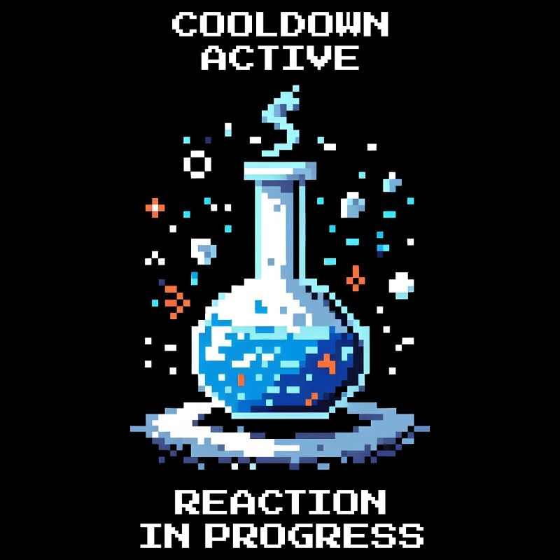 Cooldown active – reaction running | Chemistry