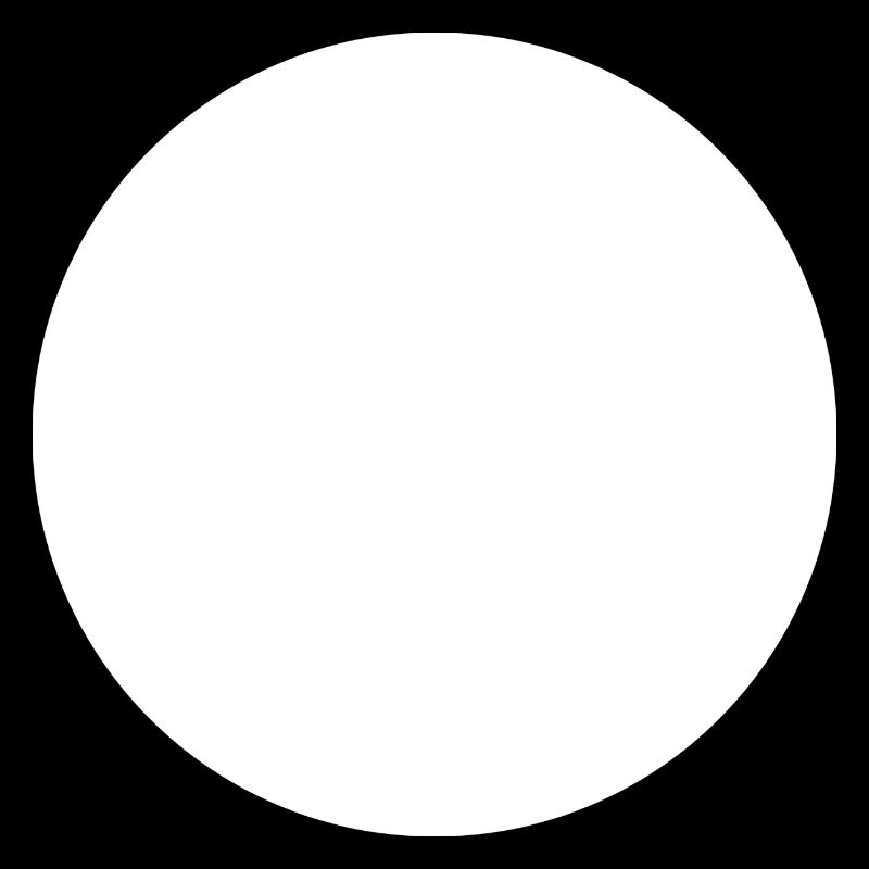 Cercle blanc