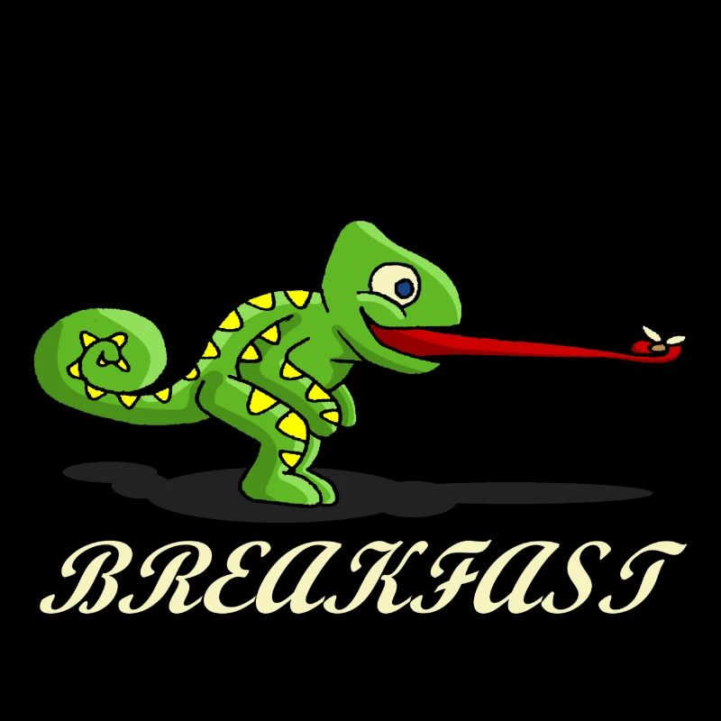 Breakfast reptile