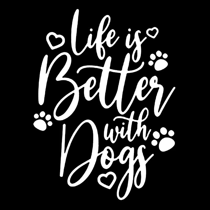 Mit Hunden ist das Leben besser