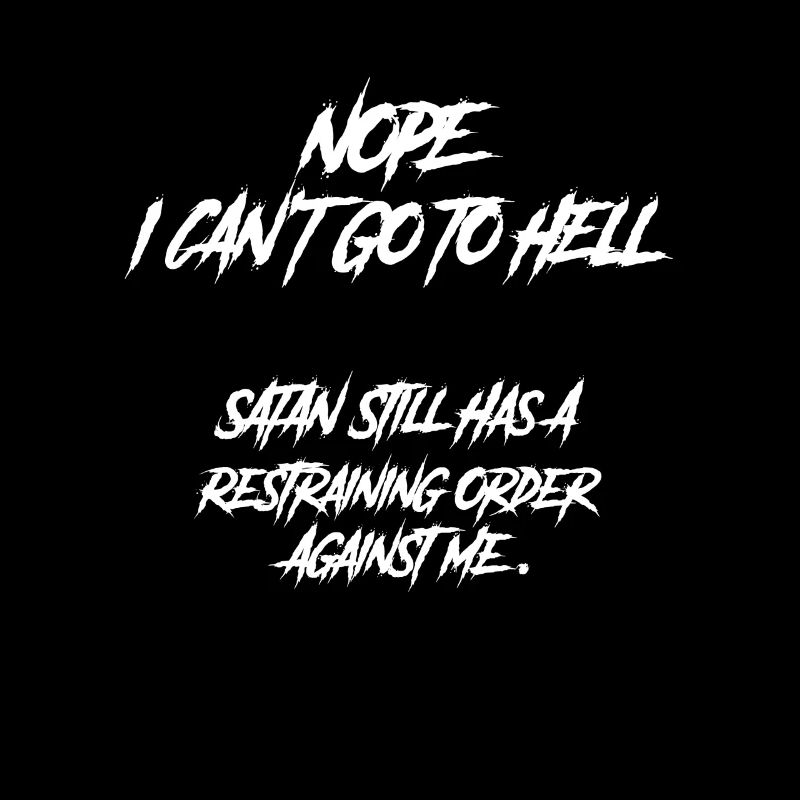 Gothic Lover No, I can't go to hell