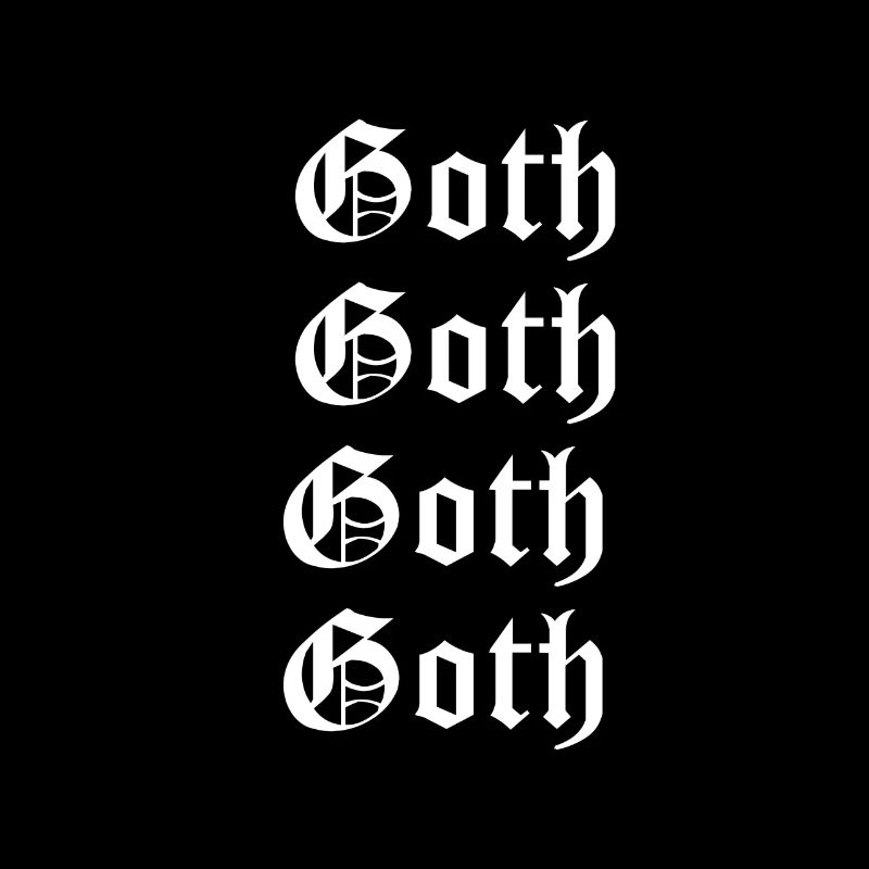 Goth Goth Gothique Gothique