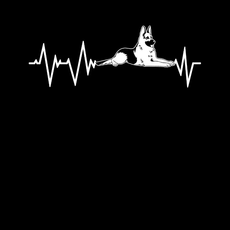 German Shepherd Heartbeat