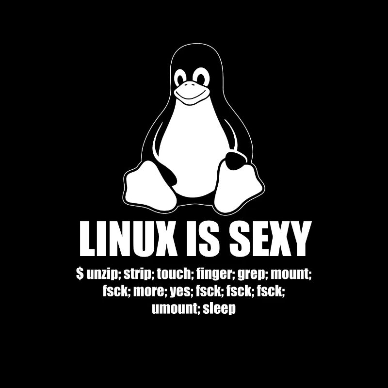 Linux Root SUDO Unix Shell Sexy lustiges Geschenk