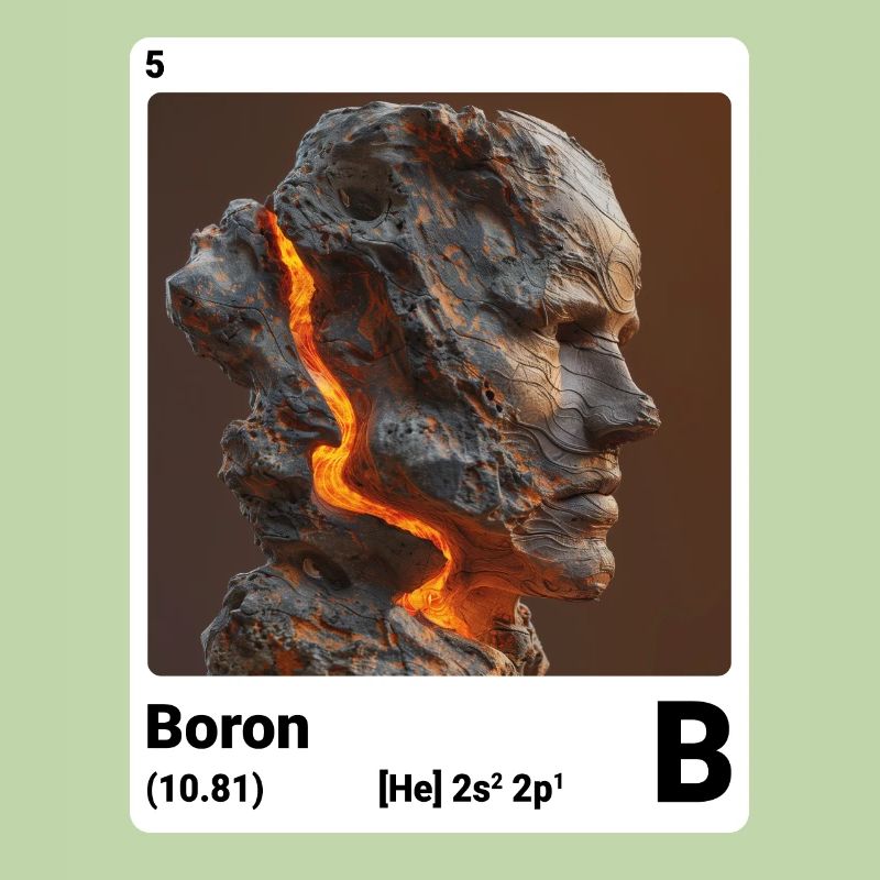 Bore - B - élément chimique 005
