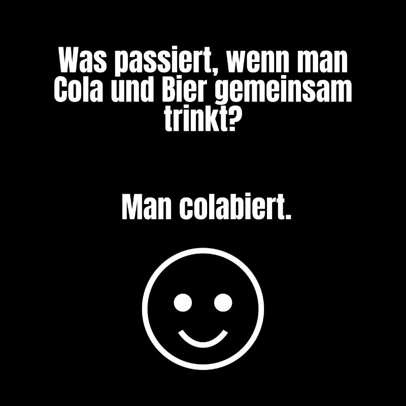 Dein Lieblingsflachwitz - Cola und Bier