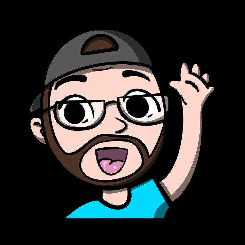 Conception de bande dessinée drôle Hi Emoji par streamer de jeu