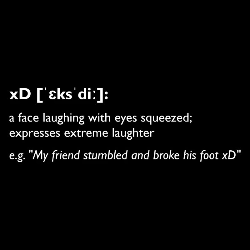 xD - Explication lumineuse