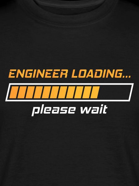 engineer loading Ingenieur lädt