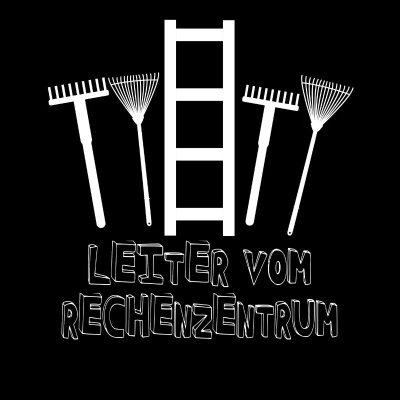 Gärtner Garten Humor Leiter Vom Rechenzentrum