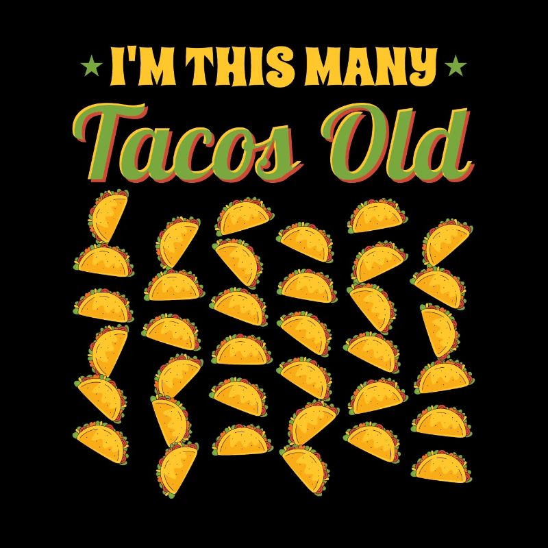 30th Birthday Gift Idea Funny Humor Tacos