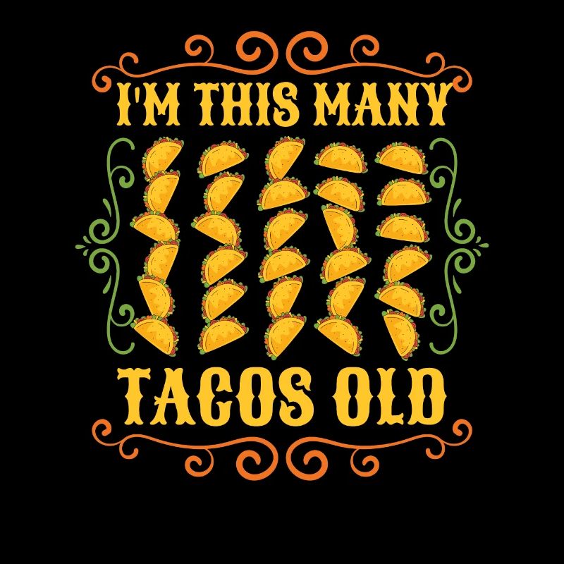 30th Birthday Gift Idea Funny Witty Tacos