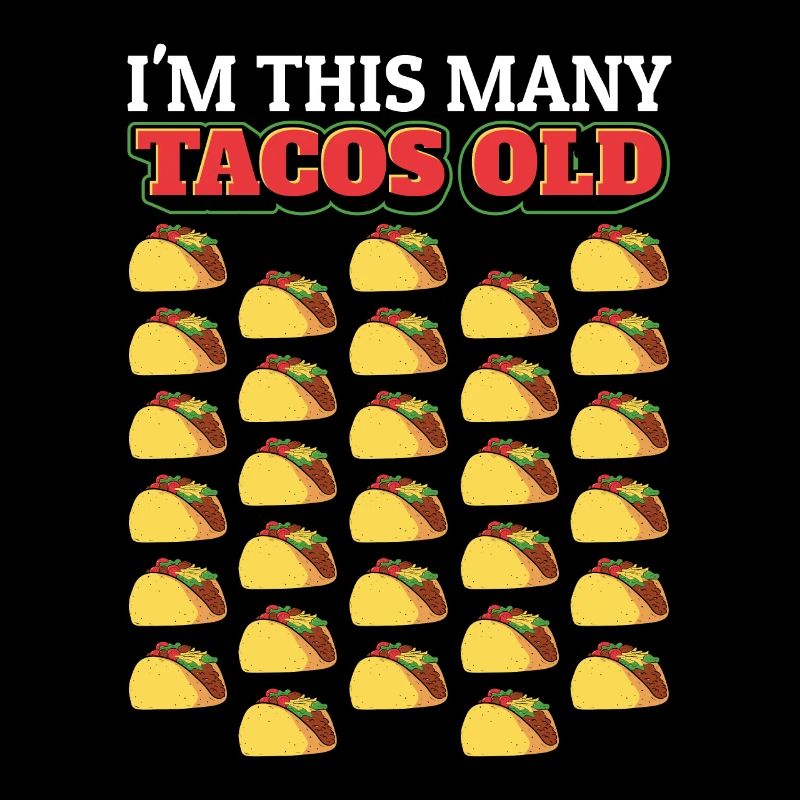 30. Geburtstag Geschenkidee Dreißig Tacos Lustig