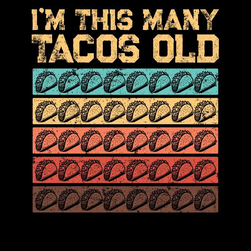 40th Birthday Gift Idea Forty Tacos Funny