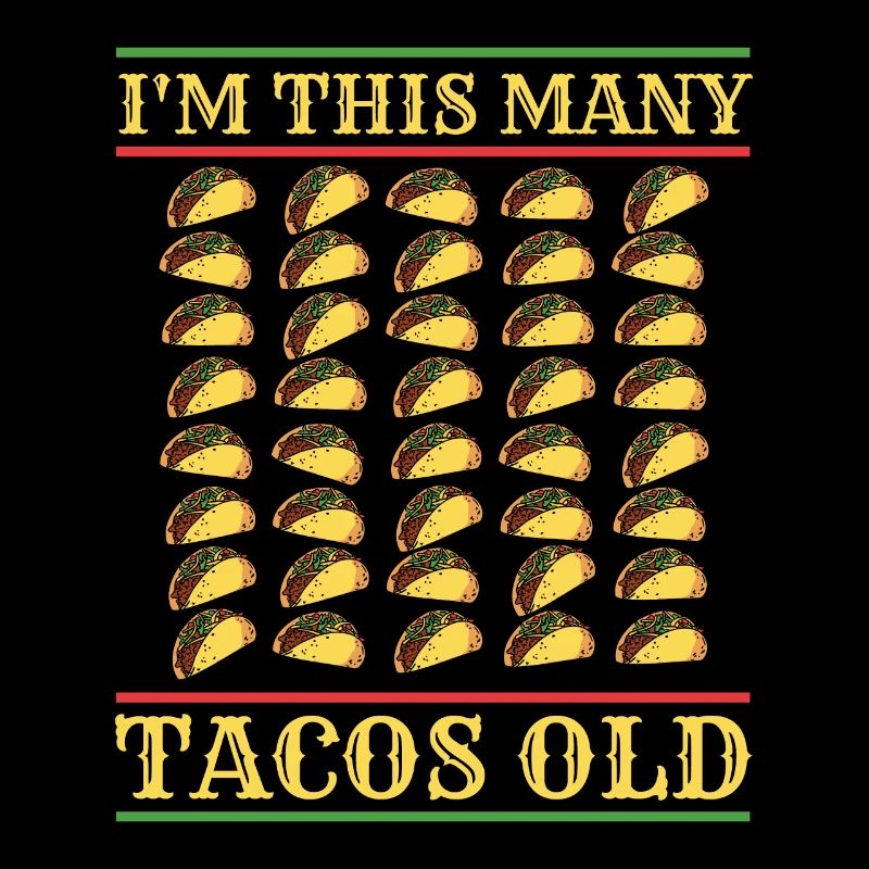 40th Birthday Gift Idea Forty Tacos Funny