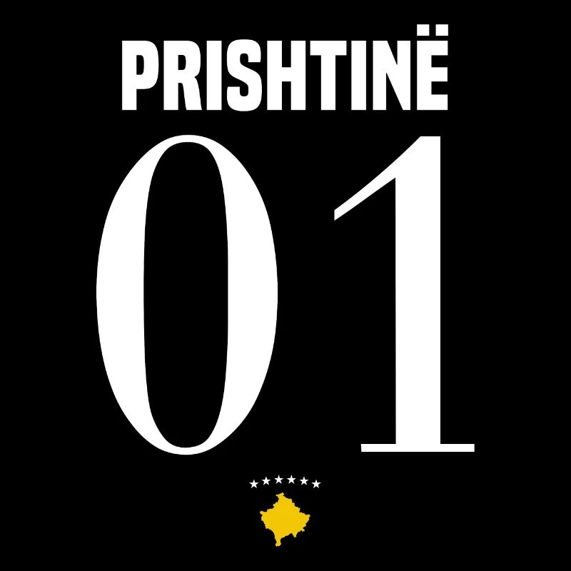 Drapeau Pristina Pristine Kosovo