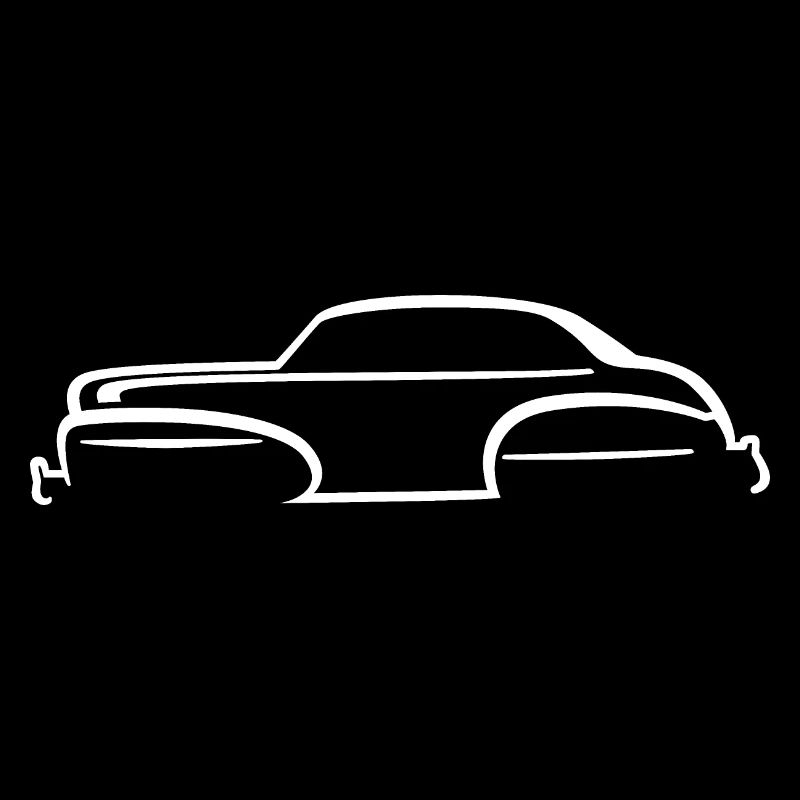 Car silhouette | Oldtimer | Pontoon | W.