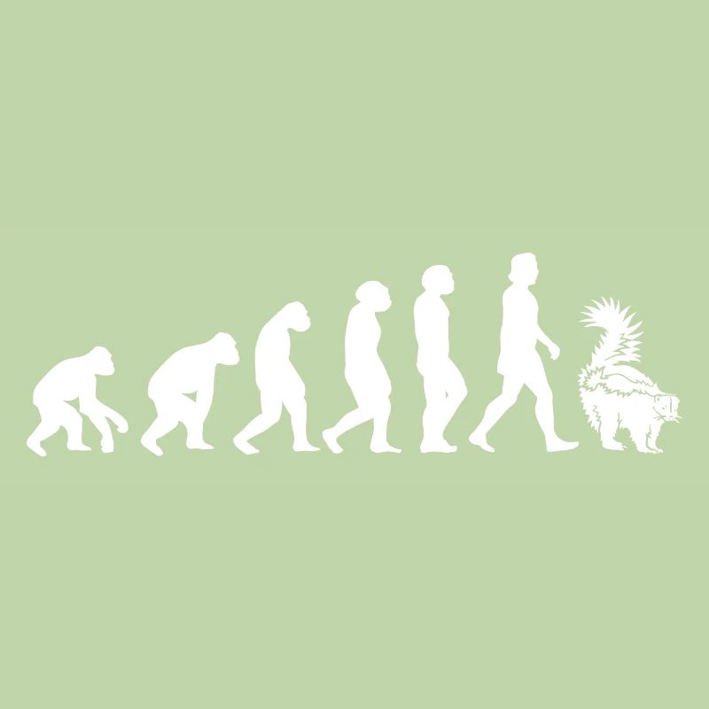 Skunk Evolution des humains Animaux