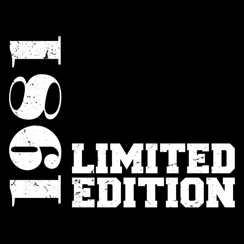 Édition limitée 1981, cadeau d’anniversaire 1981