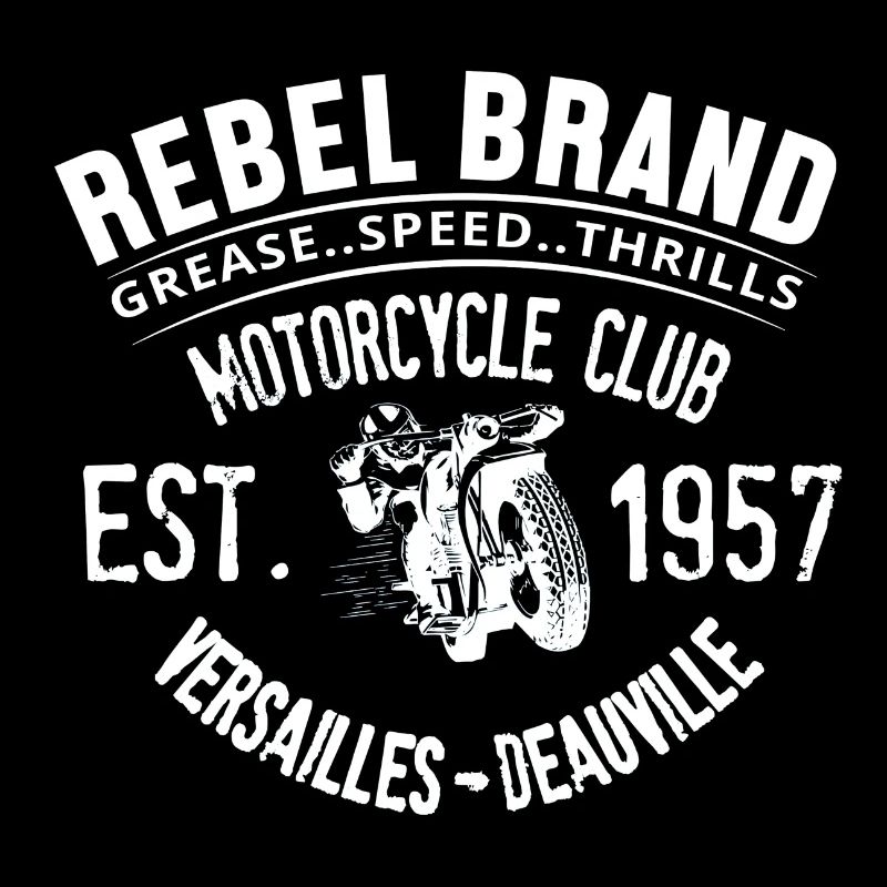Motorcycle vintage rider