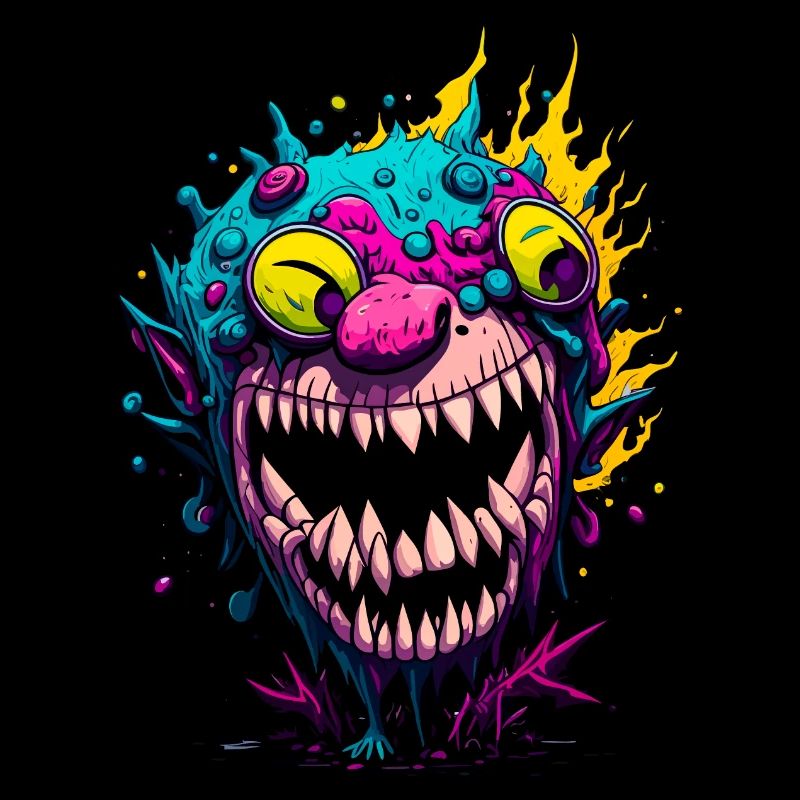 Bunter cooler Zombie