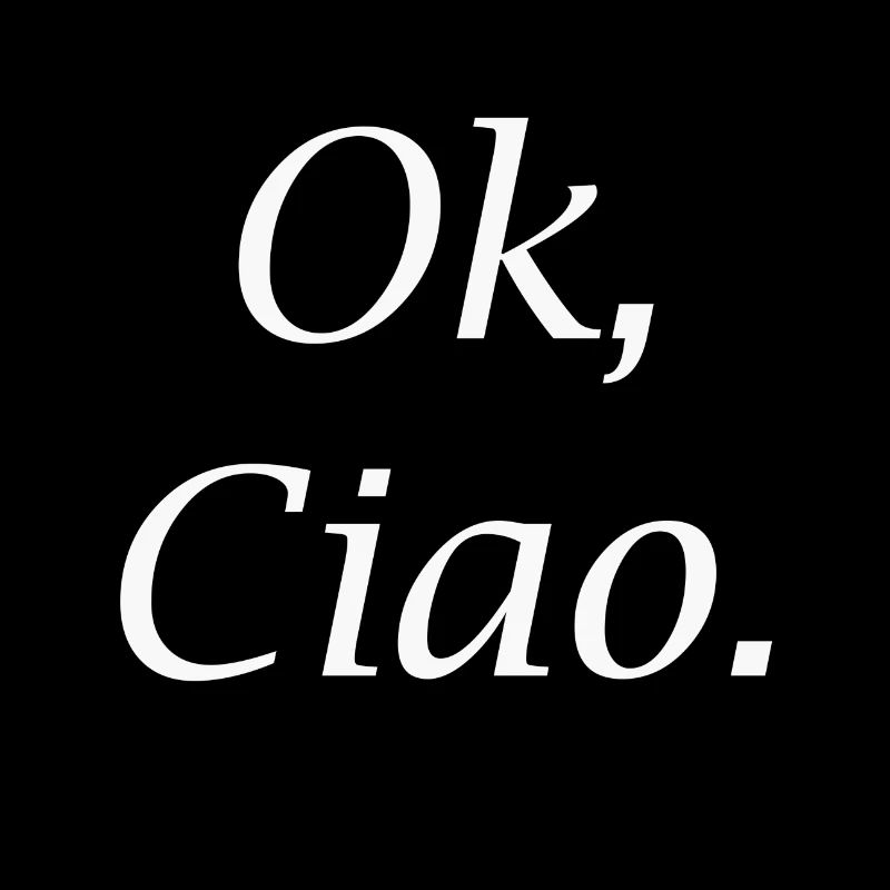 Ok, Ciao.