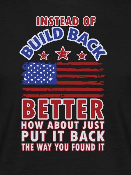 Instead Of Build Back