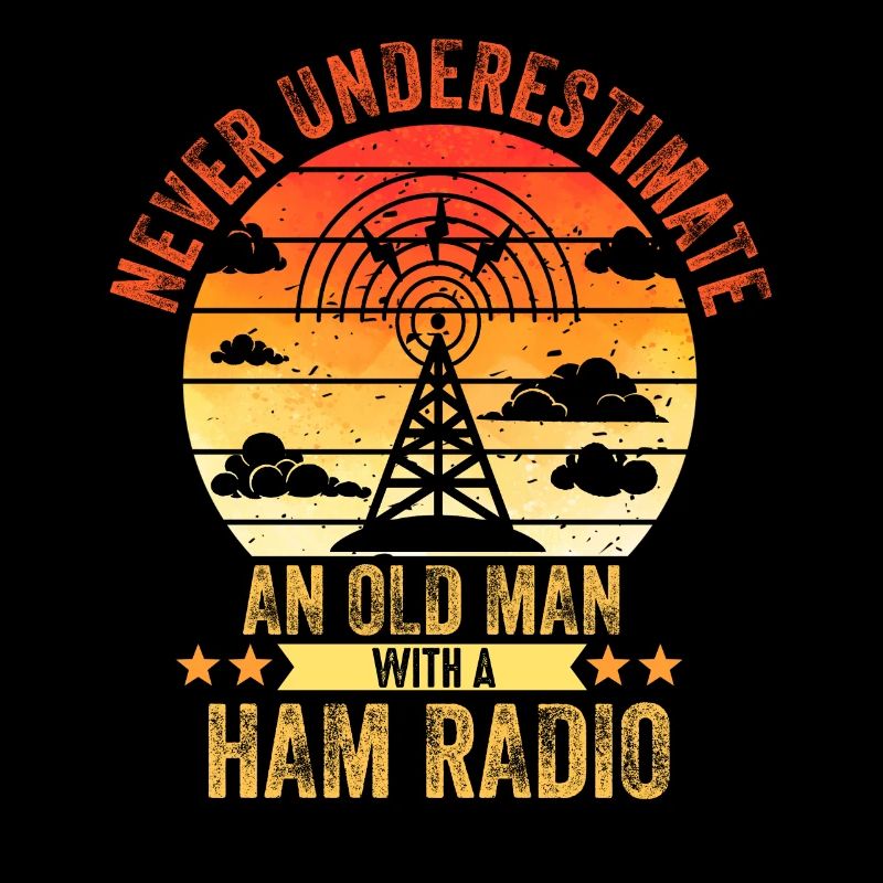 Never Underestimate An Old Man With A Ham Radio