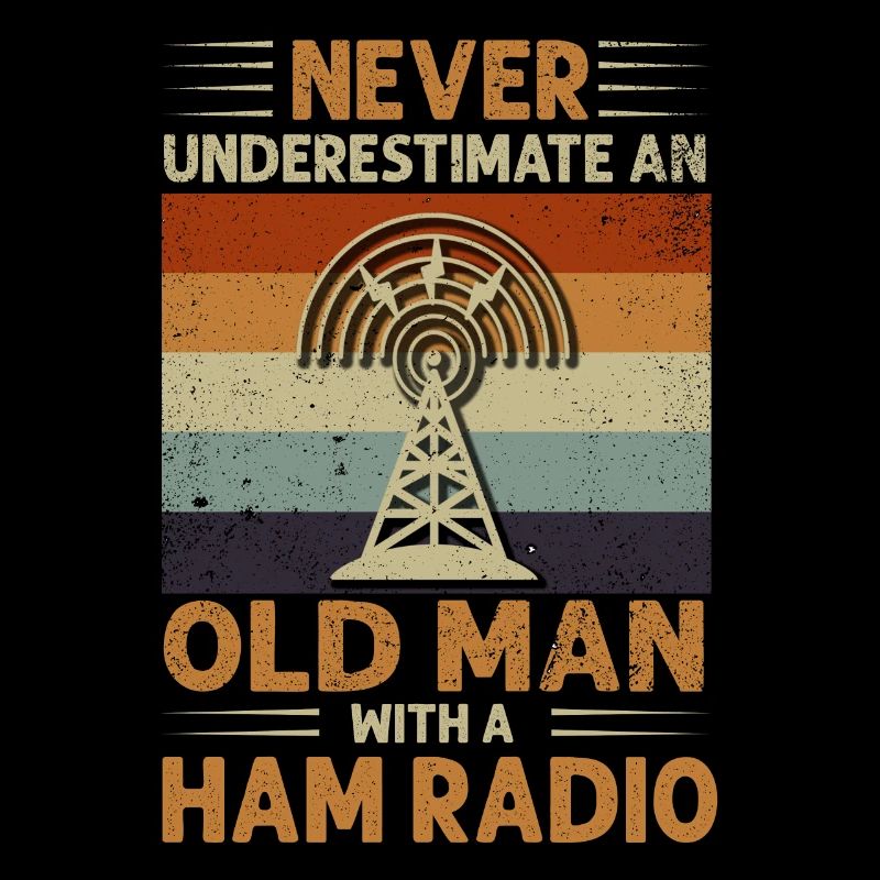 Never Underestimate An Old Man With A Ham Radio