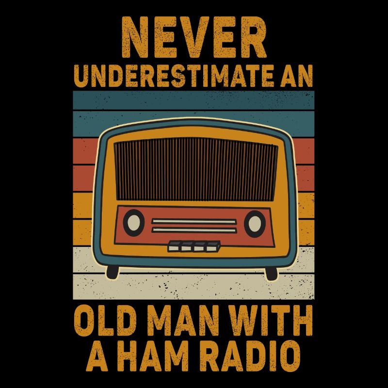 Never Underestimate An Old Man With A Ham Radio