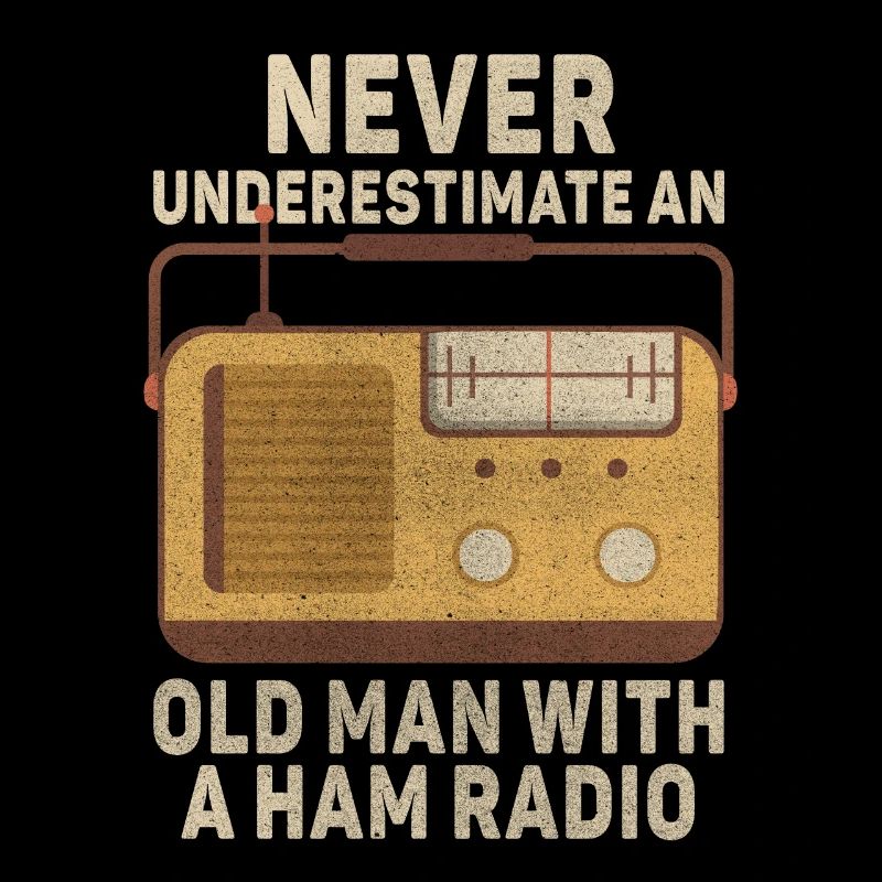 Never Underestimate An Old Man With A Ham Radio