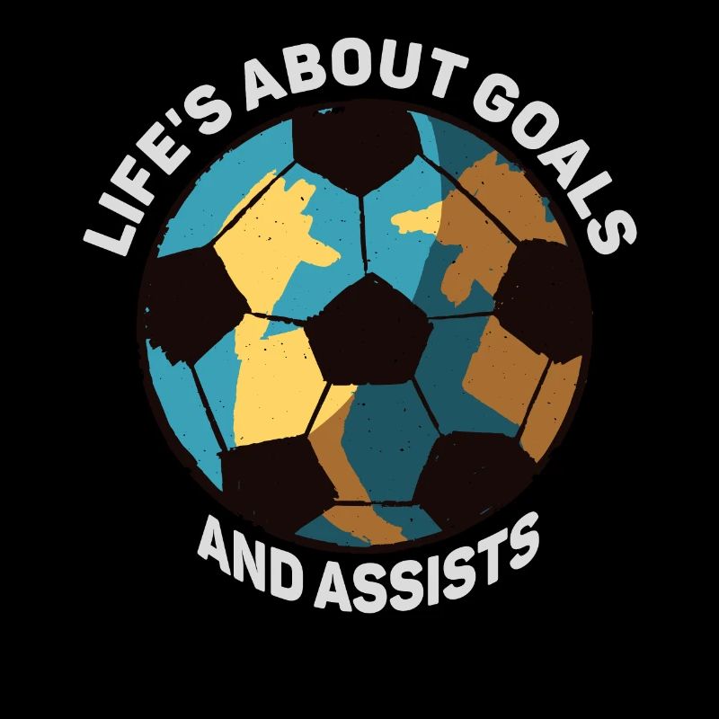 Het leven draait om doelpunten en assists Voetbalvoetbal