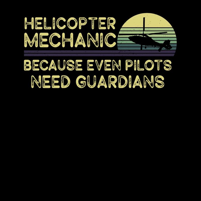 Hubschrauber-Mechaniker Wächter-Stolz
