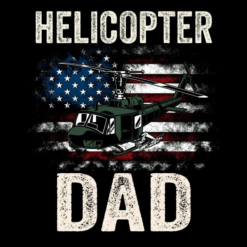 Hélicoptère Papa Parents Américains