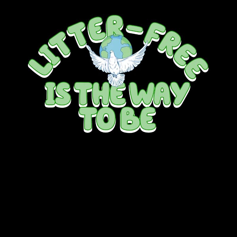 No Littering Anti Littering Earth Day