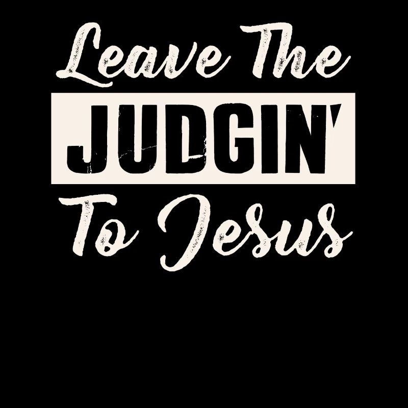 Laissez le jugement à Jésus